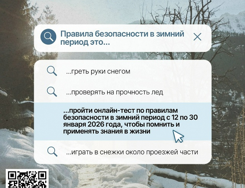 Старт зимнего онлайн-тестирования!